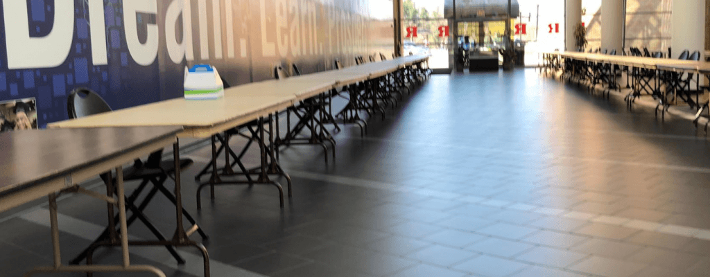 Inside of the Community Center
