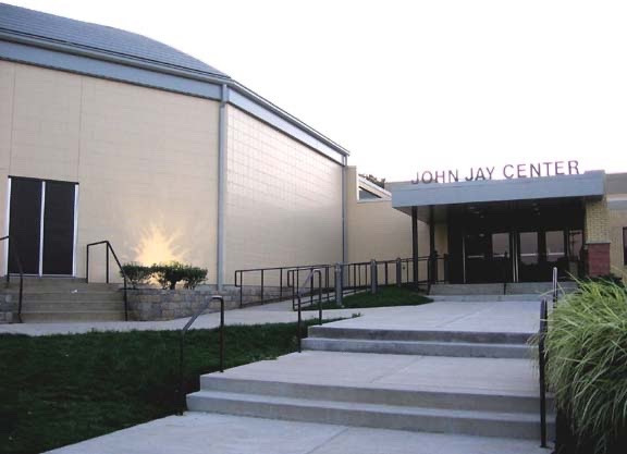 The front of the John Jay Center