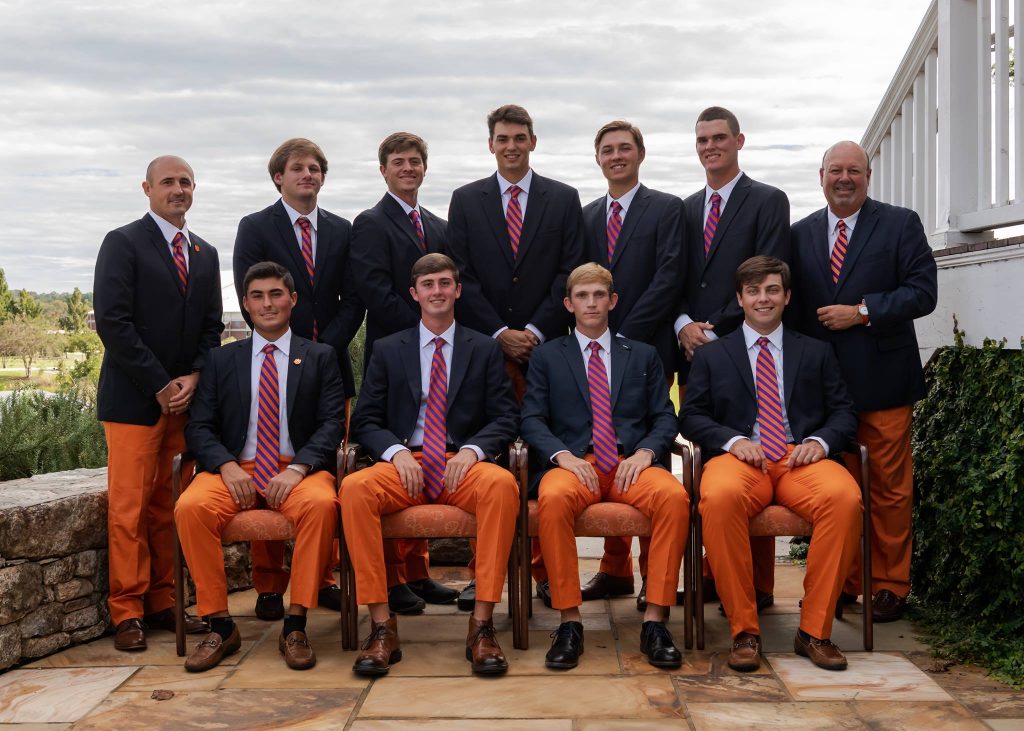 The Clemson Men's Golf Team