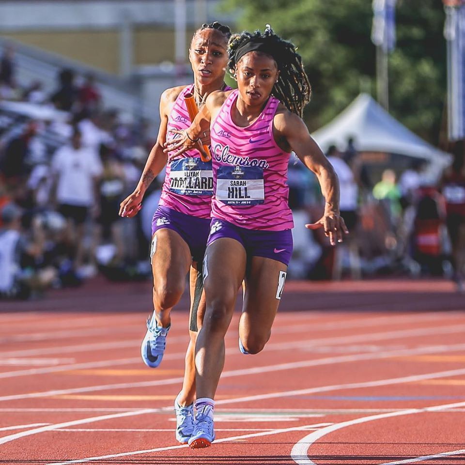 Clemson Track and Field athletes