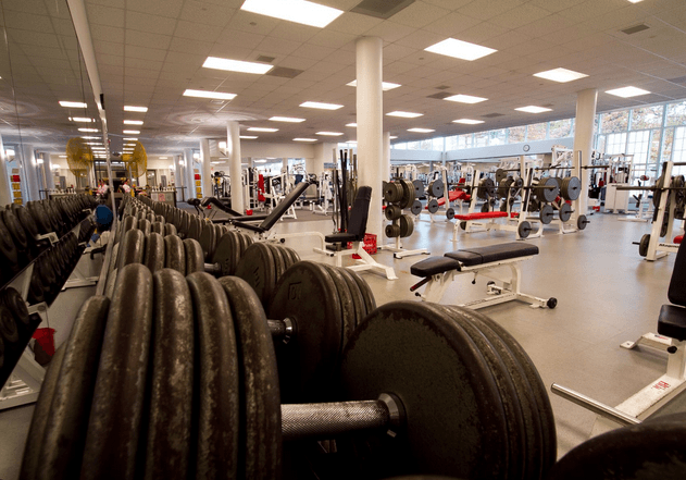various equipments located in the student recreation center