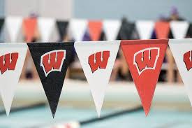 flag banners for the university of wisconsin madison