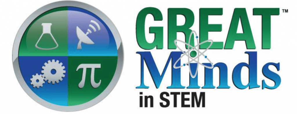 Great Minds in STEM logo