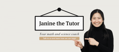 A poster of Janine the tutor 