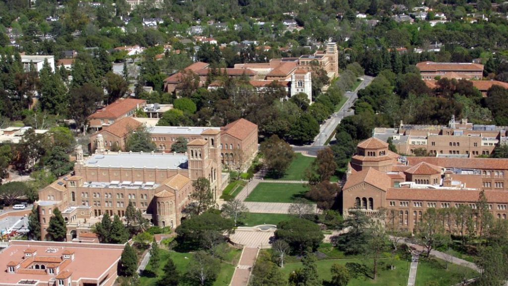 Overview of UC campus.