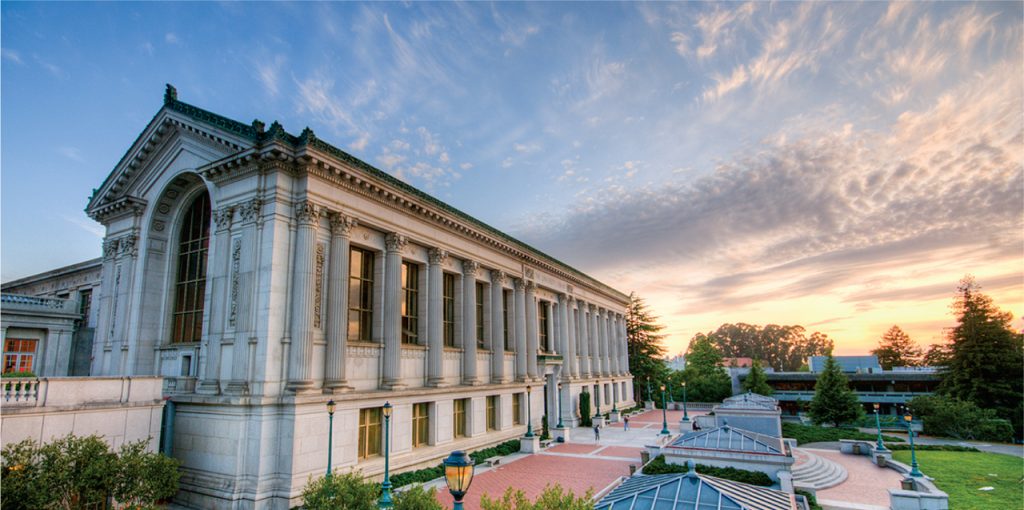 Building on the University of California campus.