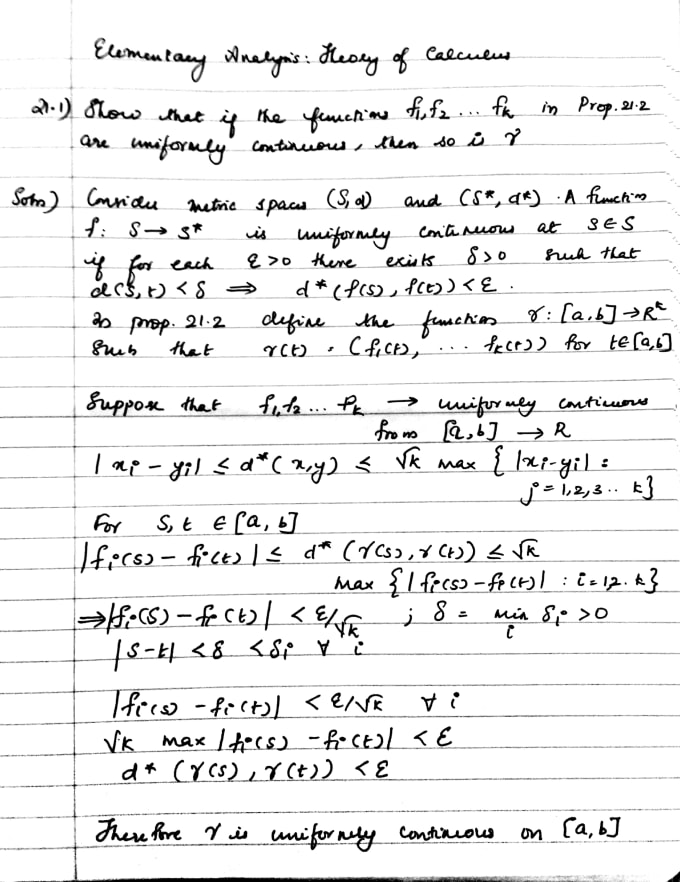 Image of math paper with equations. 