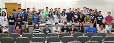 math students in group photo