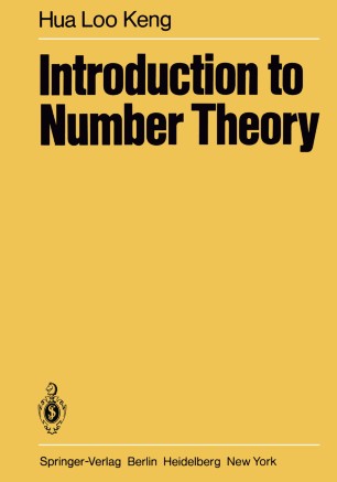 An "Introduction to Number Theory" textbook cover