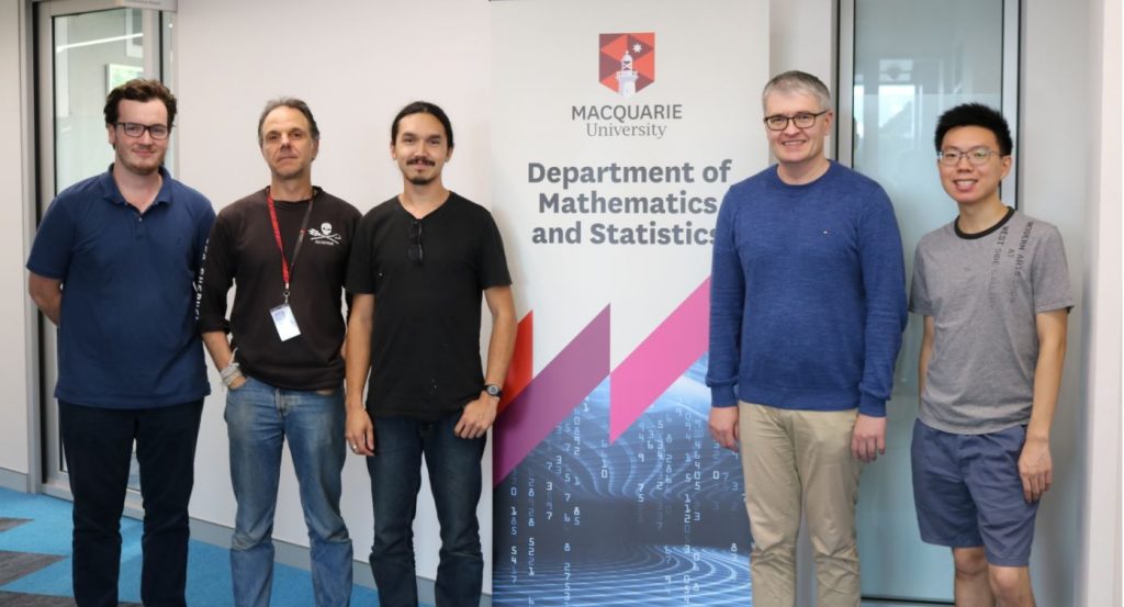 macquarie student from department of math and stats