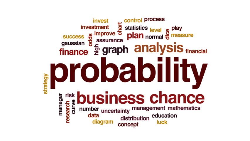 A word art written probability