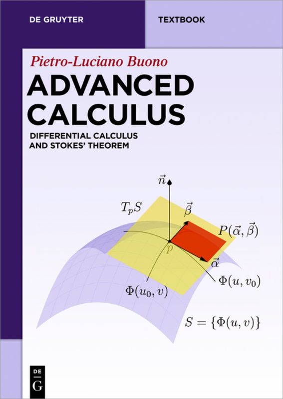 An "Advanced Calculus" textbook cover