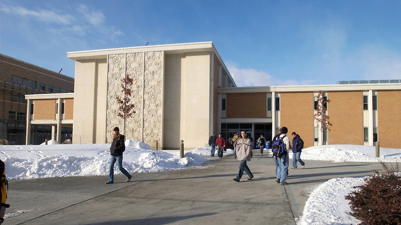 The building housing the Department of Mathematics at BYU