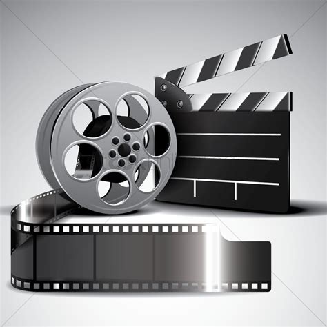 Film reels used to make films.