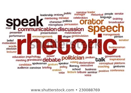 Different words describing the term Rhetoric and its meaning.