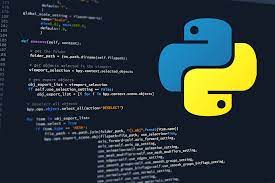 code and the Python logo