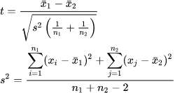 statistic definition of t-test